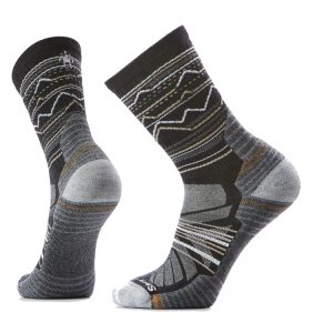 Smartwool Hike Light Cushion Mountain Range Pattern Crew – Men’s Socks